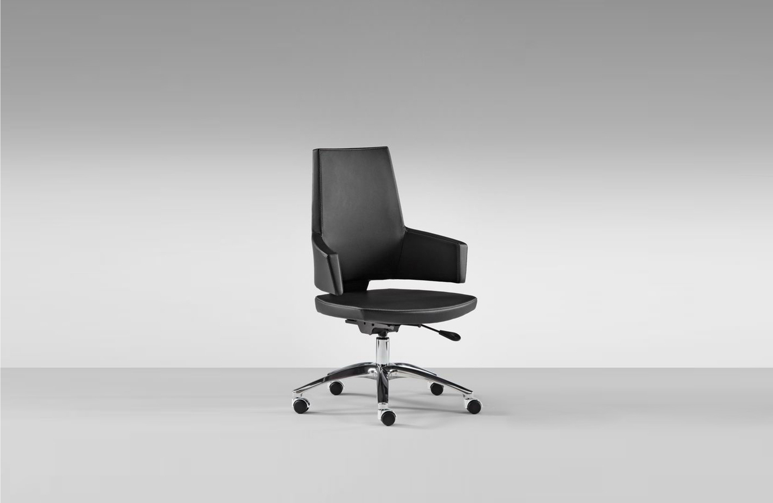 办公椅|现代真皮大班椅|办公家具|华体（中国）家具|老板|高靠背行政椅