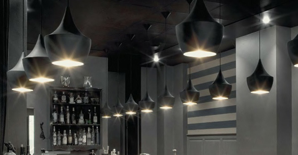 现代经典灯饰|吊灯|办公家具|英国 Tom Dixon Beat light fat 吊灯