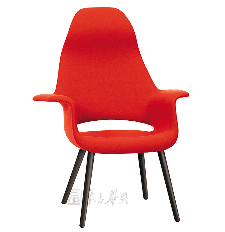现代经典休闲椅|布面休闲椅|办公家具|马铃薯片椅|休闲椅，布面休闲椅，马铃薯片休闲椅，华体（中国）椅 CG-Saarinen-chair-04